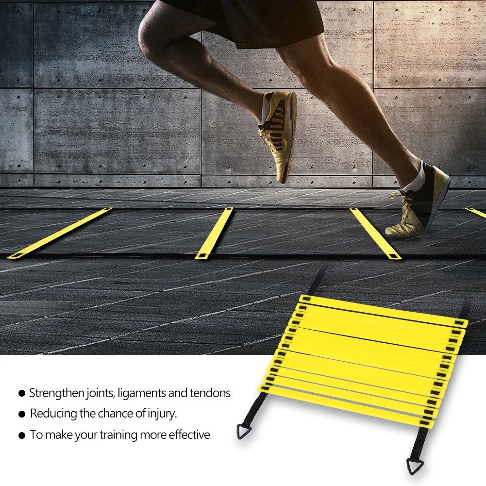 Free ship 6m 12-Section Straps Agility Ladder Training Stairs Soccer Football Speed Training Sports Staircase Ladder Equipment
Free ship 6m 12-Section Straps Agility Ladder Training Stairs Soccer Football Speed Training Sports Staircase Ladder Equipment