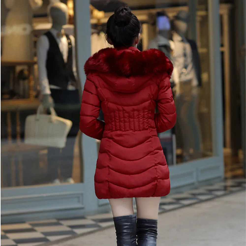 Parkas Women Fashion Winter Long Jacket Hooded Autumn Winter Warm Cotton Slim Coat Parka Coat Down Jackets Trench Outwear #45
Parkas Women Fashion Winter Long Jacket Hooded Autumn Winter Warm Cotton Slim Coat Parka Coat Down Jackets Trench Outwear #45