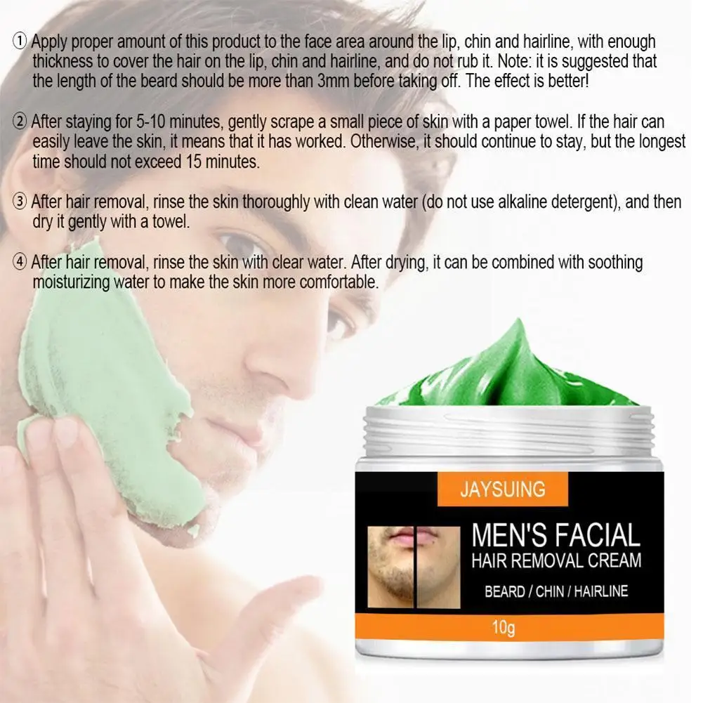 Permanent Hair Removal Cream Men's Beard And Painless Body Depilation Cream Armpit Removal Mild Beard D2f7
Permanent Hair Removal Cream Men's Beard And Painless Body Depilation Cream Armpit Removal Mild Beard D2f7