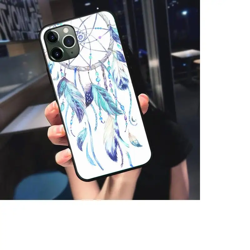 Dream catcher watercolor Phone Case For iphone 7 8 plus x xr xs 11 12 mini pro max black soft nax fundas cover
Dream catcher watercolor Phone Case For iphone 7 8 plus x xr xs 11 12 mini pro max black soft nax fundas cover