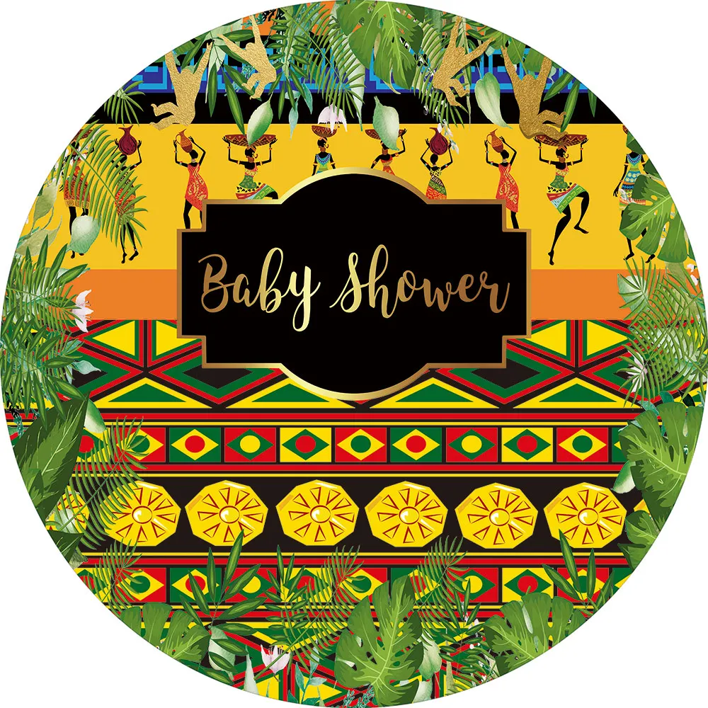 Indian Hawaii Style Circle Round Backdrop Cover Background Wallpaper Newborn Baby Shower Party Decoration Photocall Vinyl
Indian Hawaii Style Circle Round Backdrop Cover Background Wallpaper Newborn Baby Shower Party Decoration Photocall Vinyl