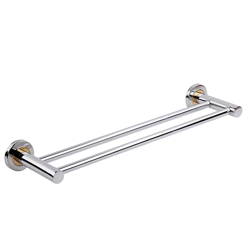 1Pcs Wall-Mounted Towel Bar For Bathroom Kitchen Stainless Steel Bars Towel Rack 2 Layer Towel Shelf 50x14cm
1Pcs Wall-Mounted Towel Bar For Bathroom Kitchen Stainless Steel Bars Towel Rack 2 Layer Towel Shelf 50x14cm
