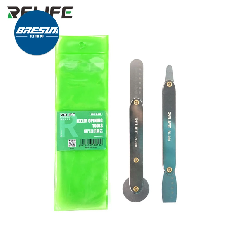 RL-060 LCD Screen Feeler Disassembly Set Metal Anti Corrosion Open Pry Tools for Curved Screen CPU Tin Scraping Opening Tool
RL-060 LCD Screen Feeler Disassembly Set Metal Anti Corrosion Open Pry Tools for Curved Screen CPU Tin Scraping Opening Tool