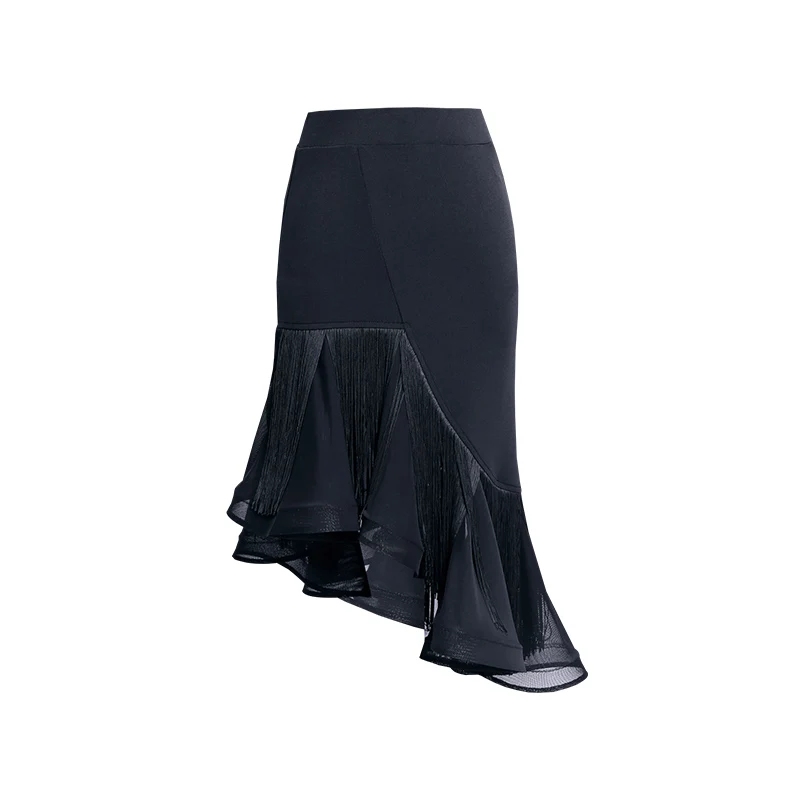 Latin Dance Skirt Women Fashion Fringe Skirts Black Cha Cha Rumba Samba Tango Salsa Ballroom Practice Performance Wear DC2843 
Latin Dance Skirt Women Fashion Fringe Skirts Black Cha Cha Rumba Samba Tango Salsa Ballroom Practice Performance Wear DC2843