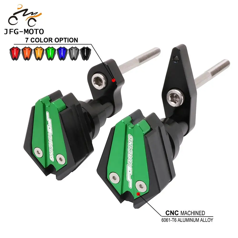 Motorcycle Aluminum Falling Protection Frame Slider Anti Crash Pad Protector For KAWASAKI ER-6F ER-6N ER6F ER6N 2012-2016
Motorcycle Aluminum Falling Protection Frame Slider Anti Crash Pad Protector For KAWASAKI ER-6F ER-6N ER6F ER6N 2012-2016