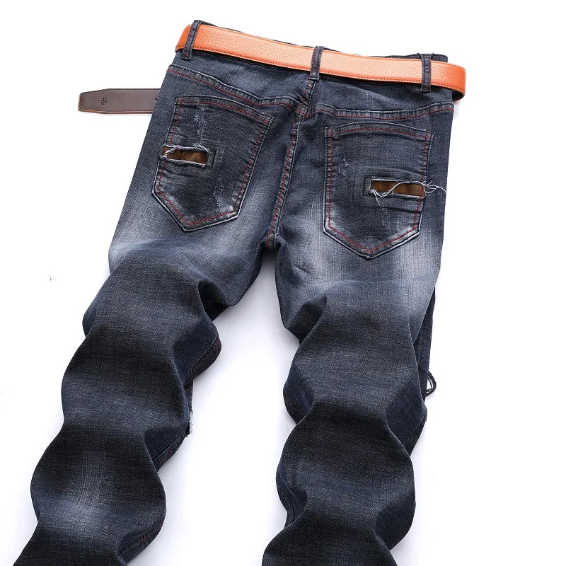 Autumn and Winter New Jeans Men's Ripped Motorcycle Pants European and American Trendy Men's Clothing Jeans
Autumn and Winter New Jeans Men's Ripped Motorcycle Pants European and American Trendy Men's Clothing Jeans