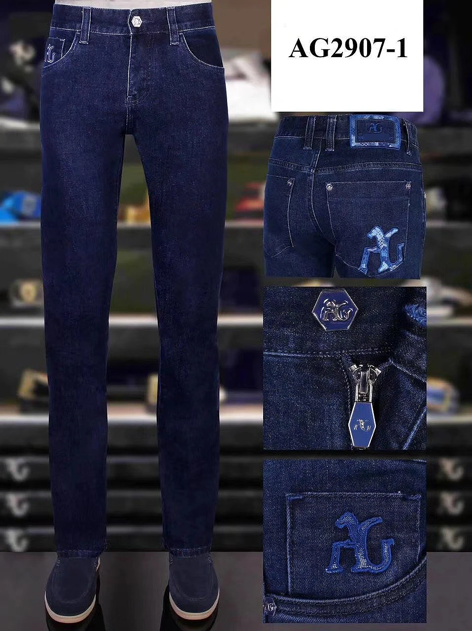 Jeans men BILLIONAIRE 2021 new Fall and winter clothes cotton elasticity Business zipper British Casual Breathable size 31~40
Jeans men BILLIONAIRE 2021 new Fall and winter clothes cotton elasticity Business zipper British Casual Breathable size 31~40
