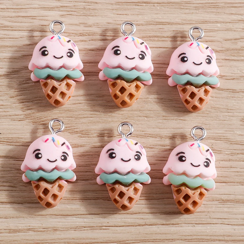 10pcs 14*22mm Cartoon Girl Ice Cream Charms for Making Cute Drop Earrings Pendants Necklaces DIY Keychain Crafts Accessories
10pcs 14*22mm Cartoon Girl Ice Cream Charms for Making Cute Drop Earrings Pendants Necklaces DIY Keychain Crafts Accessories