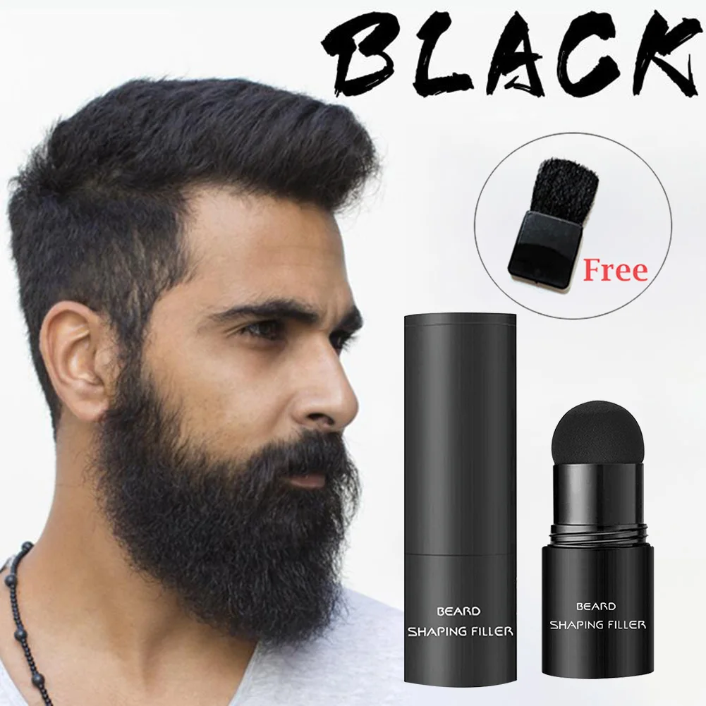 Beard Filler Beard Filling Powder Stamp Waterproof Mustache Repair Enhancer Shaping Stamp for Men Black/Dark Brown water proof
Beard Filler Beard Filling Powder Stamp Waterproof Mustache Repair Enhancer Shaping Stamp for Men Black/Dark Brown water proof