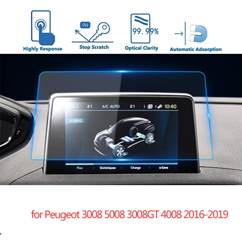 1PCS Steel Screen Protective Film Car Navigation Tempered Glass Screen Protector For Peugeot 3008 5008 3008GT 4008 2016-2019
1PCS Steel Screen Protective Film Car Navigation Tempered Glass Screen Protector For Peugeot 3008 5008 3008GT 4008 2016-2019
