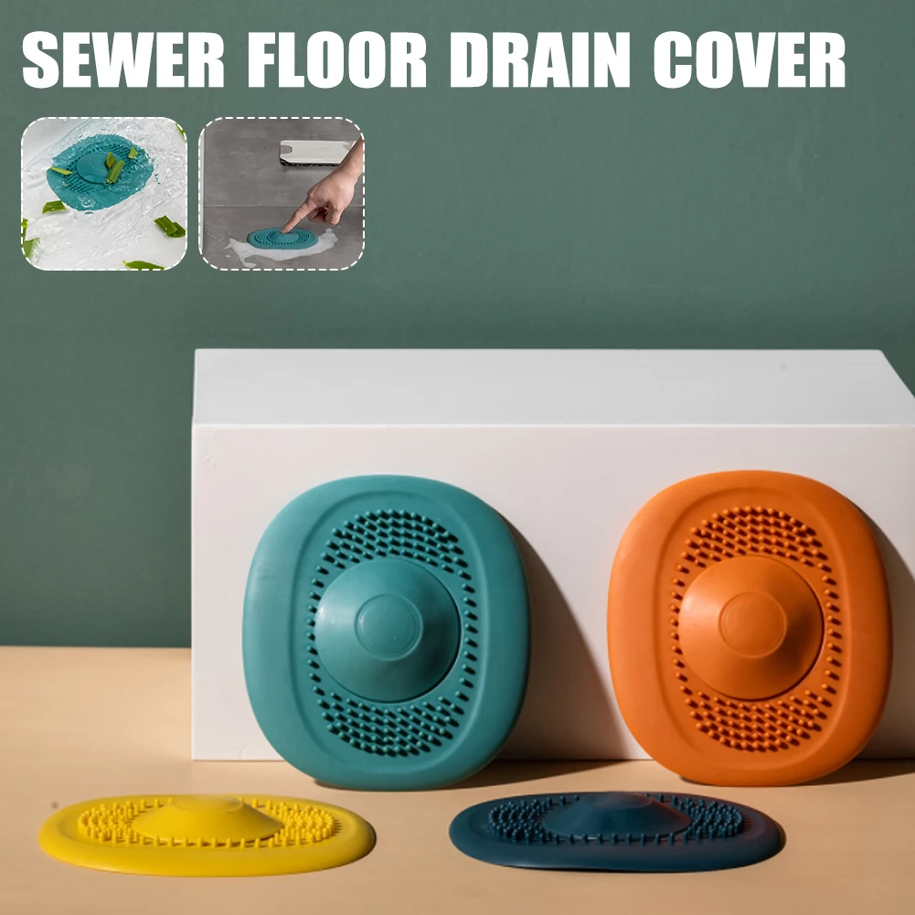 NEW Anti-blocking Hair Catcher Hair Stopper Trap Silicone Shower Bathtub Floor Filter Water Stopper Bathroom Accessories
NEW Anti-blocking Hair Catcher Hair Stopper Trap Silicone Shower Bathtub Floor Filter Water Stopper Bathroom Accessories