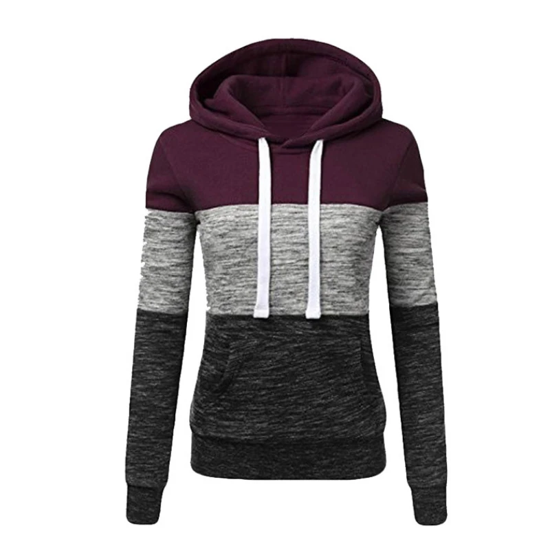 Patchwork Hoodies Sweatshirts Women Casual Pullover Tops Jumper Hooded Sweatshirt Female Hoodie
Patchwork Hoodies Sweatshirts Women Casual Pullover Tops Jumper Hooded Sweatshirt Female Hoodie