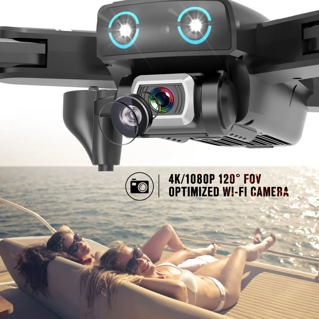 S167 4K HD Selfie 5G GPS Drone Foldable Camera RC Quadcopter WIFI FPV Off-Point Flying Gesture Photos Video Helicopter Mini Dron
S167 4K HD Selfie 5G GPS Drone Foldable Camera RC Quadcopter WIFI FPV Off-Point Flying Gesture Photos Video Helicopter Mini Dron