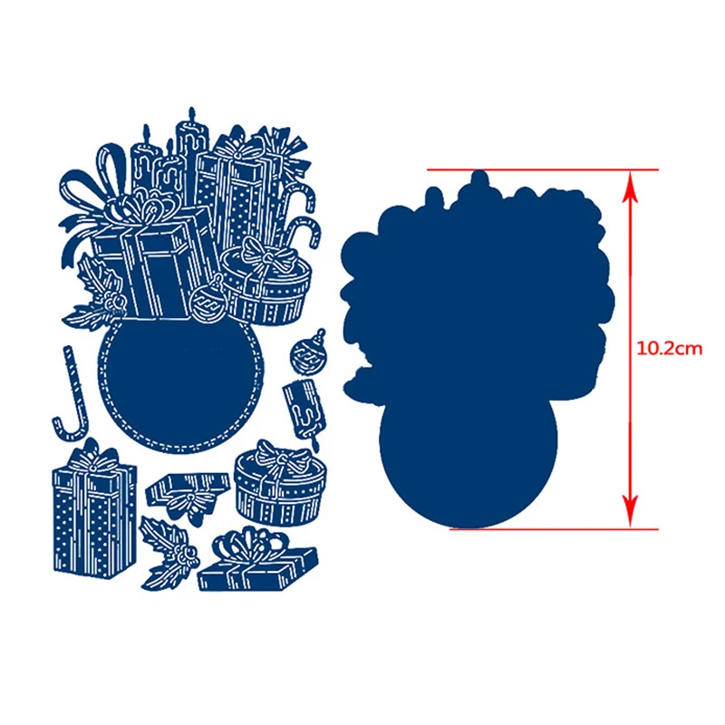 Seasonal Gift Metal Cutting Dies for Card Making Scrapbooking Embossing die cuts New 2019