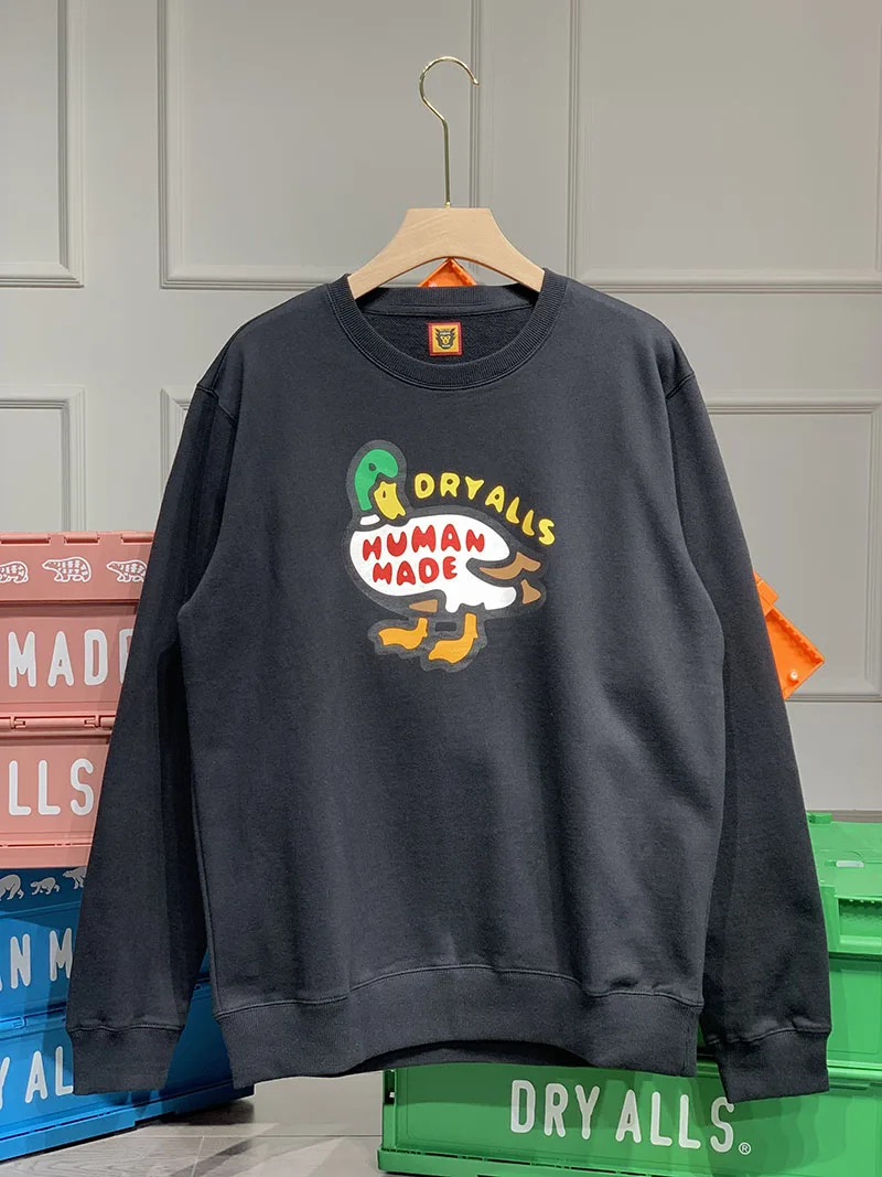 Human Made Sweatshirt Cotton Big Duck Print Japanese Men Women 1:1 High Quality HUMAN MADE Terry Sweatshirt
Human Made Sweatshirt Cotton Big Duck Print Japanese Men Women 1:1 High Quality HUMAN MADE Terry Sweatshirt