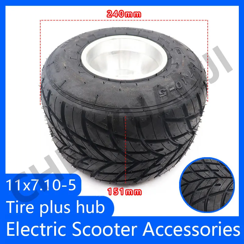 High Quality 11x7.10-5 Vacuum Tire with 5 inch aluminium wheel hub Kart Racing Drift Racing Car Rear Tubeless Tyre Accessories
High Quality 11x7.10-5 Vacuum Tire with 5 inch aluminium wheel hub Kart Racing Drift Racing Car Rear Tubeless Tyre Accessories