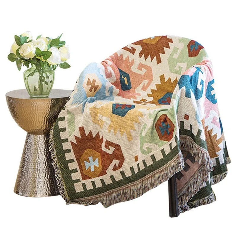 Knitted Sofa Throw Blanket Thread Sleeping Blanket with Tassel Home Bed Comforter Blanket Air Conditioning Blankets Sofa Throws
Knitted Sofa Throw Blanket Thread Sleeping Blanket with Tassel Home Bed Comforter Blanket Air Conditioning Blankets Sofa Throws