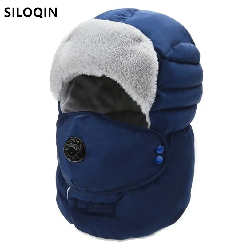 SILOQIN new men's earmuffs hat winter warm thick velvet Bomber Hats for men women anti-cold windproof ski cap women's warm hat
SILOQIN new men's earmuffs hat winter warm thick velvet Bomber Hats for men women anti-cold windproof ski cap women's warm hat