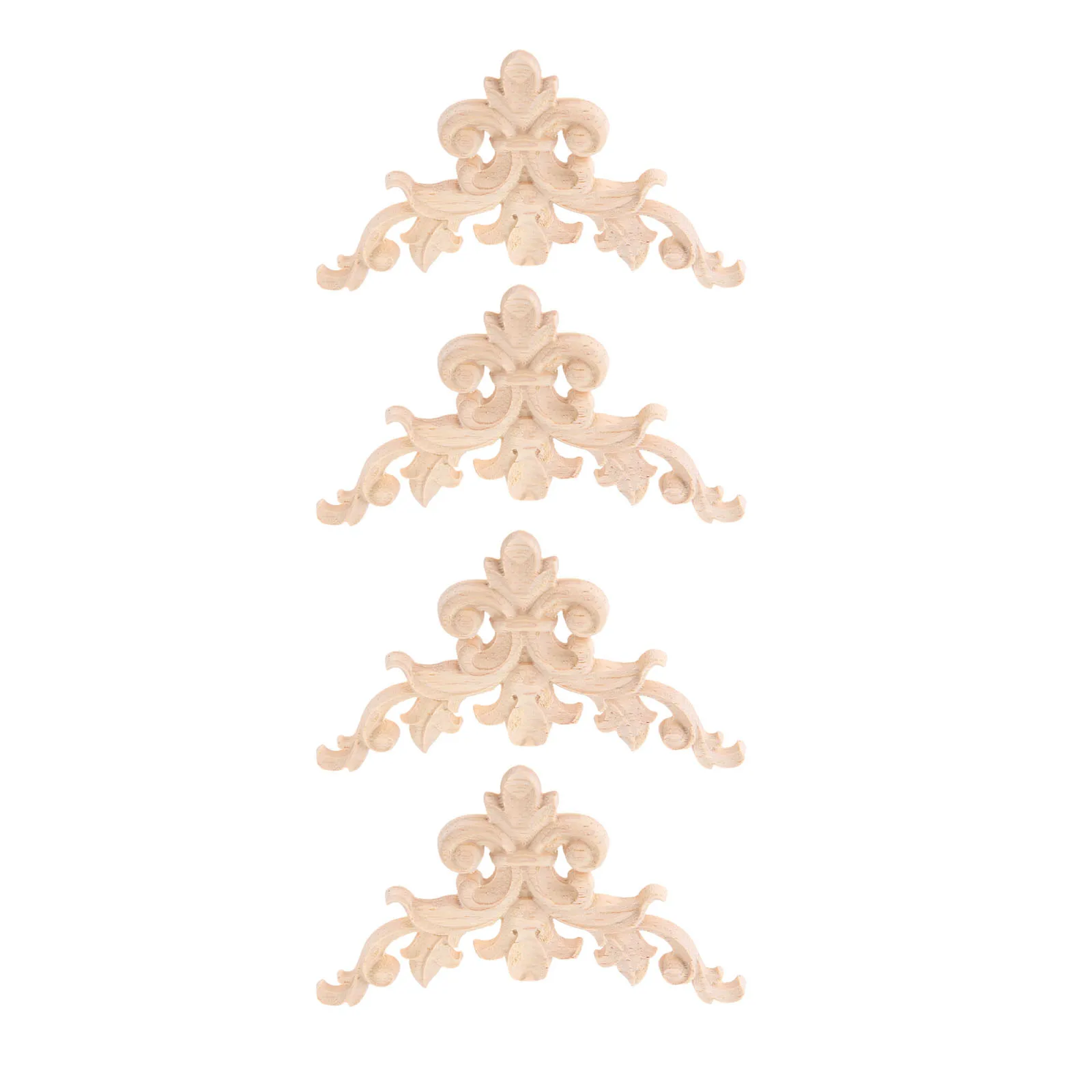 4/1 Pcs Wood Carved Corner Unpainted Onlay Applique Frame Decoration of Modern Furniture Wall Door Decor 8.5x8.5cm
4/1 Pcs Wood Carved Corner Unpainted Onlay Applique Frame Decoration of Modern Furniture Wall Door Decor 8.5x8.5cm