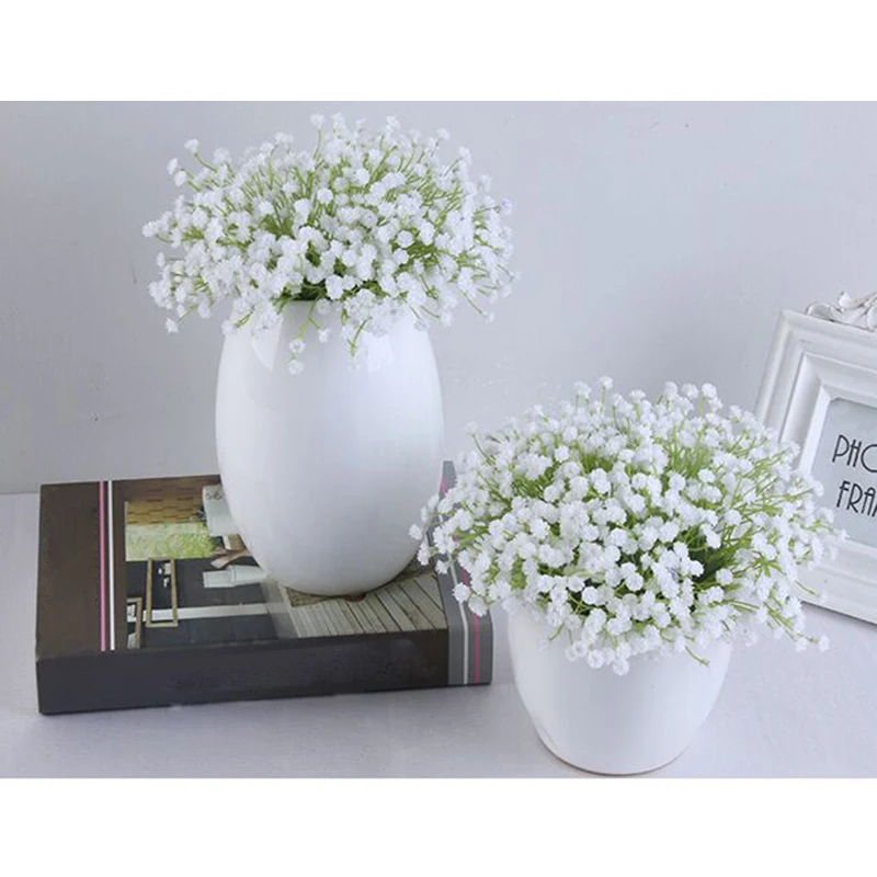 Gypsophila Flower Arrangement Babies Breath Artificial Flowers Plastic DIY Floral Bouquets Arrangement For Wedding Home Decorat
Gypsophila Flower Arrangement Babies Breath Artificial Flowers Plastic DIY Floral Bouquets Arrangement For Wedding Home Decorat