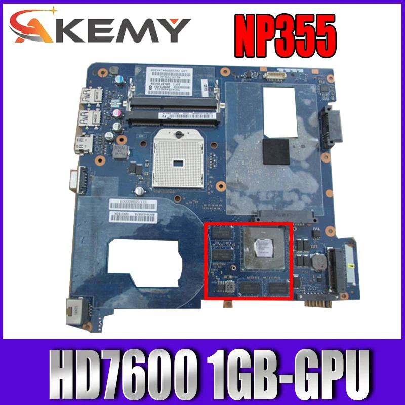 Материнская плата для ноутбука Samsung NP355 NP355C4C NP355V5C QMLE4 LA-8863P BA59-03567A HD7600 1 ГБ Разъем FS1 DDR3
Материнская плата для ноутбука Samsung NP355 NP355C4C NP355V5C QMLE4 LA-8863P BA59-03567A HD7600 1 ГБ Разъем FS1 DDR3