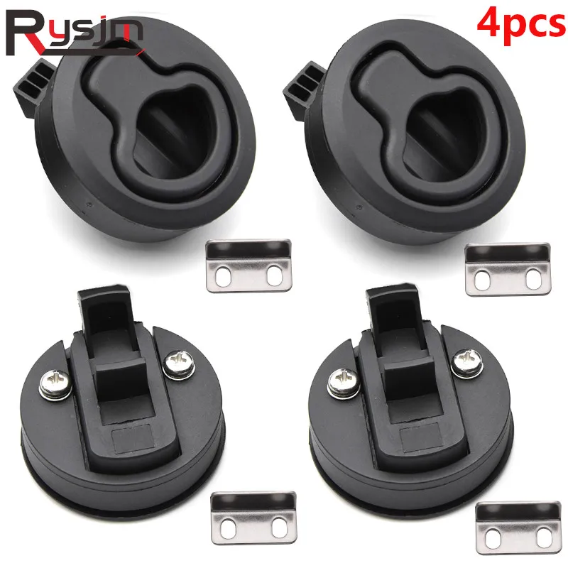 Black Round Flush Pull Slam Latch Plastic Boat Deck Hatches fit for RV Mairne boat yacht Hatches Latch Door Replacement
Black Round Flush Pull Slam Latch Plastic Boat Deck Hatches fit for RV Mairne boat yacht Hatches Latch Door Replacement