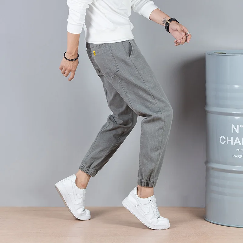 New Casual Harem Pants Male Korean Trend Handsome All-Match Solid Color Black Spring Fashion Slim Skinny Small Feet Trousers
New Casual Harem Pants Male Korean Trend Handsome All-Match Solid Color Black Spring Fashion Slim Skinny Small Feet Trousers