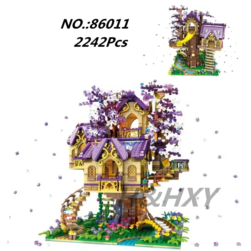 Новинка MOC 86011 2242 шт. Пурпурный домик сказочного дерева Модульные строительные блоки кирпичи развивающие игрушки подарок на день рождения ...
Новинка MOC 86011 2242 шт. Пурпурный домик сказочного дерева Модульные строительные блоки кирпичи развивающие игрушки подарок на день рождения ...