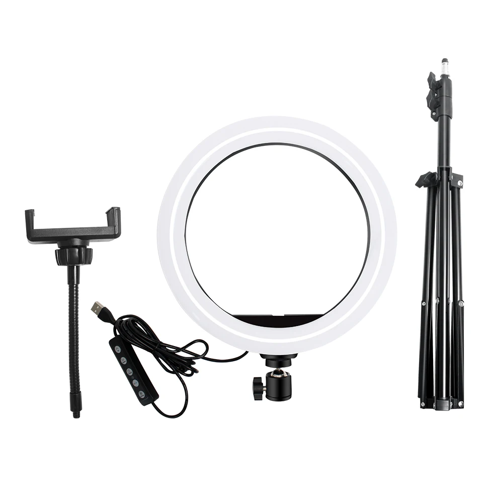 10 inch Ring Light RGB02 26cm 33cm 20cm LED Rainbow Light With Tripod Stand 1.6M Dimmable RGB Set For Short Video YouTube Live
10 inch Ring Light RGB02 26cm 33cm 20cm LED Rainbow Light With Tripod Stand 1.6M Dimmable RGB Set For Short Video YouTube Live