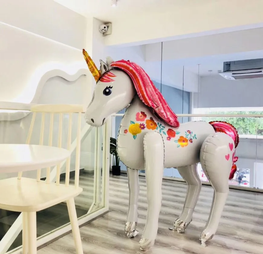 Standing Unicorn Foil Balloon Oversized Balloon Boy Faovr Toy Birthday Kidsroom Decoration Baby Shower Birthday Party Supplies
Standing Unicorn Foil Balloon Oversized Balloon Boy Faovr Toy Birthday Kidsroom Decoration Baby Shower Birthday Party Supplies