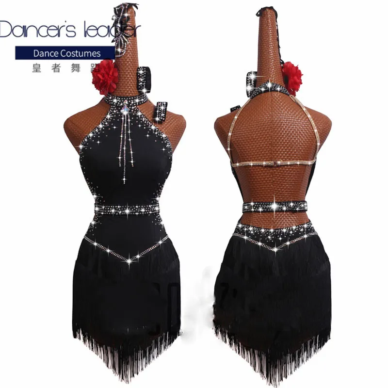 New Latin Dance Dress Competition Dress Costumes Skirt Performing Dress Rhinestone Adult Customize Children Chinese Style Collar
New Latin Dance Dress Competition Dress Costumes Skirt Performing Dress Rhinestone Adult Customize Children Chinese Style Collar