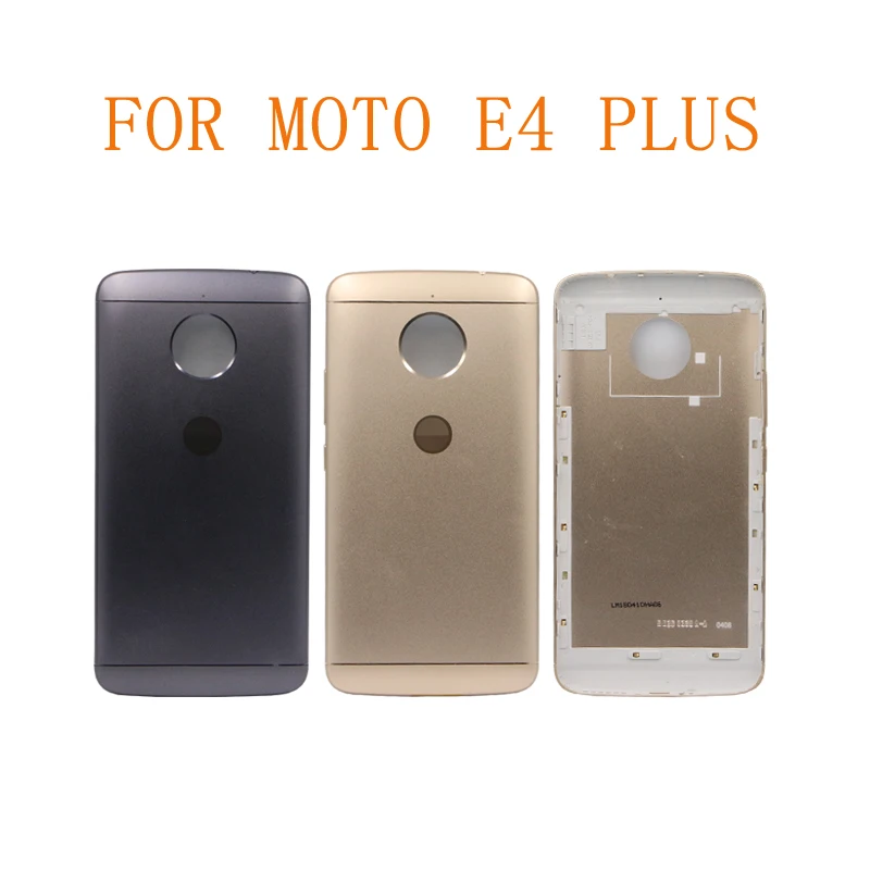 Высококачественная задняя крышка батарейного отсека для Moto E4 Plus замена заднего