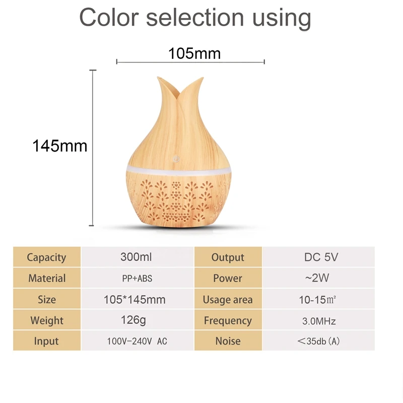 Air Purifier 7 Color Night Light USB Humidifier Ultrasonic Essential Oil Diffuser Room Humidifiers
Air Purifier 7 Color Night Light USB Humidifier Ultrasonic Essential Oil Diffuser Room Humidifiers