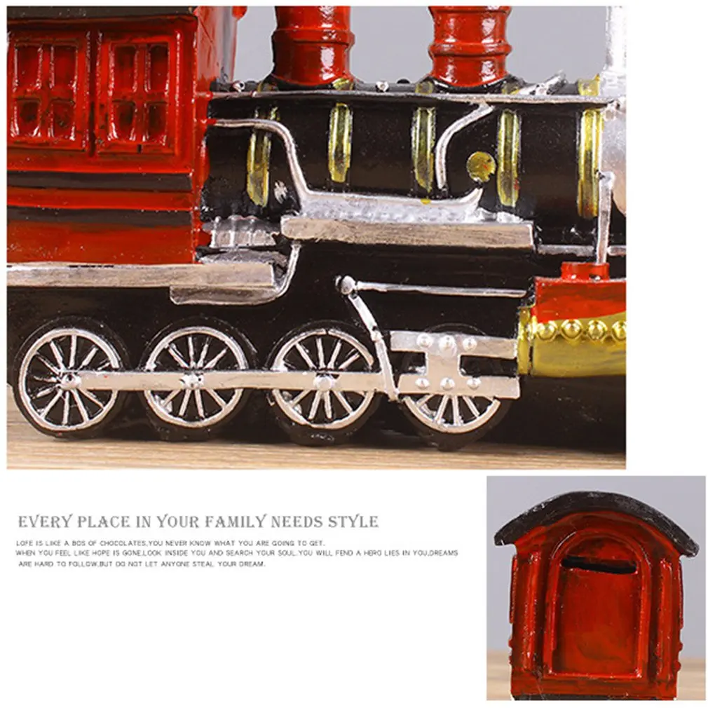 Retro Resin Locomotive Model Ornaments Home Living Room Wine Counter Furnishings Interior Decoration Gifts for Boyfriend
Retro Resin Locomotive Model Ornaments Home Living Room Wine Counter Furnishings Interior Decoration Gifts for Boyfriend