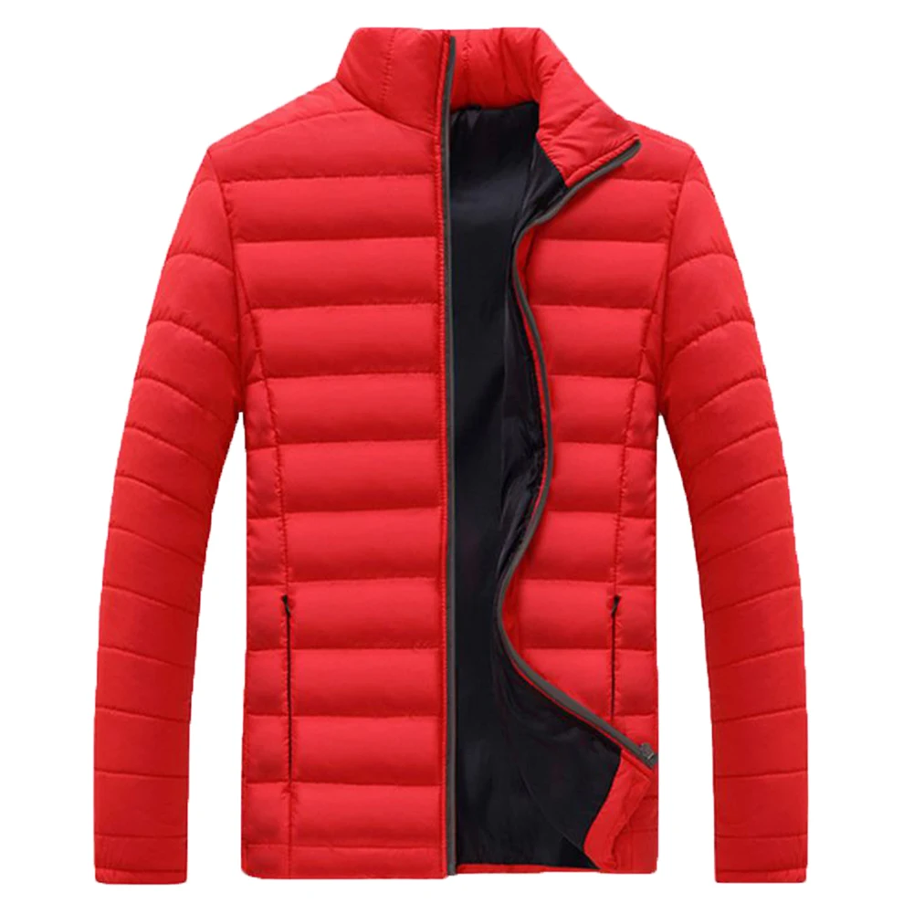 men jacket Plus Size Men Solid Stand Collar Long Sleeve Cotton-padded Coat Outwear Winter Men Coats Comfortable Male Outwear
men jacket Plus Size Men Solid Stand Collar Long Sleeve Cotton-padded Coat Outwear Winter Men Coats Comfortable Male Outwear