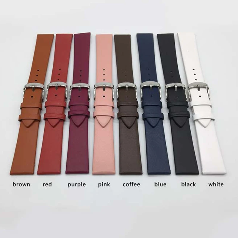 PU Leather Watchbands For Women Men 12mm 14mm 16mm 18mm 20mm 22mm Watch Band Straps Thin Watch Bracelet Watch Accessories
PU Leather Watchbands For Women Men 12mm 14mm 16mm 18mm 20mm 22mm Watch Band Straps Thin Watch Bracelet Watch Accessories