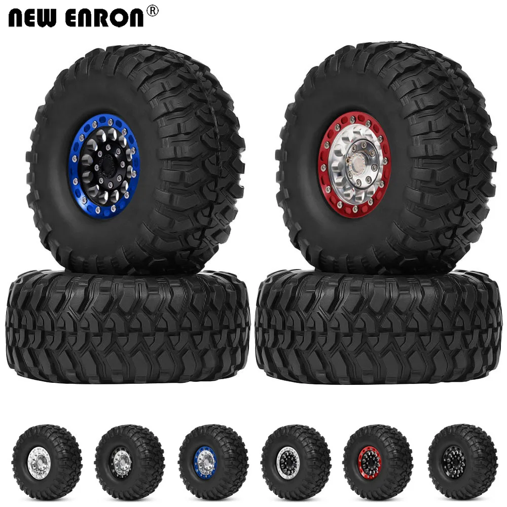 NEW ENRON 1.9" Metal Beadlock Wheel Rim & 118mm Tire 4P for 1:10 RC Crawler Traxxas TRX4 AXIAL D90 SCX10 TF2 Tamiya CC01 YIKONG
NEW ENRON 1.9" Metal Beadlock Wheel Rim & 118mm Tire 4P for 1:10 RC Crawler Traxxas TRX4 AXIAL D90 SCX10 TF2 Tamiya CC01 YIKONG