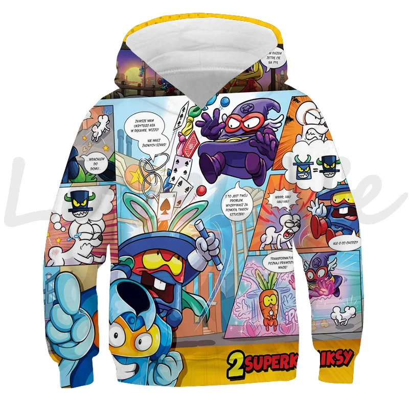 New 3D Super Zings Serie 6 Hoodies for Kids Children Superzings Sweatshirt Boys Casual Anime Game Streetwear Teens Pullover Tops
New 3D Super Zings Serie 6 Hoodies for Kids Children Superzings Sweatshirt Boys Casual Anime Game Streetwear Teens Pullover Tops