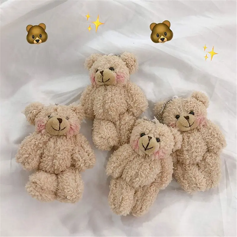 Мини-соединение медведь мягкие плюшевые игрушки 4 5 дюйма милые медведи