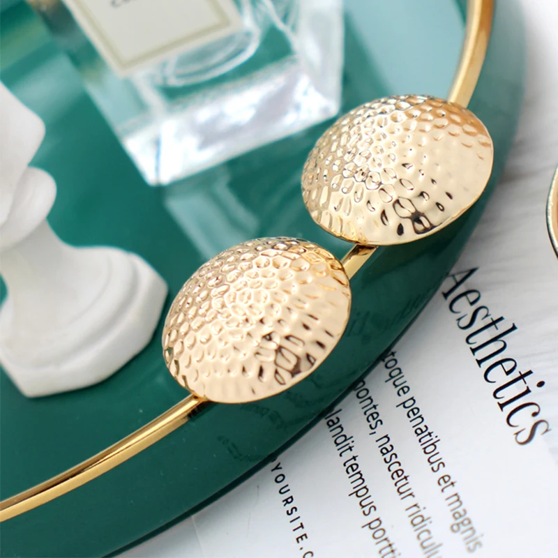 Gold Rose Gold Color Simple Round Metal Statement Stud Earrings for Women Female Party Wedding Gold Stud Earrings Brincos
Gold Rose Gold Color Simple Round Metal Statement Stud Earrings for Women Female Party Wedding Gold Stud Earrings Brincos
