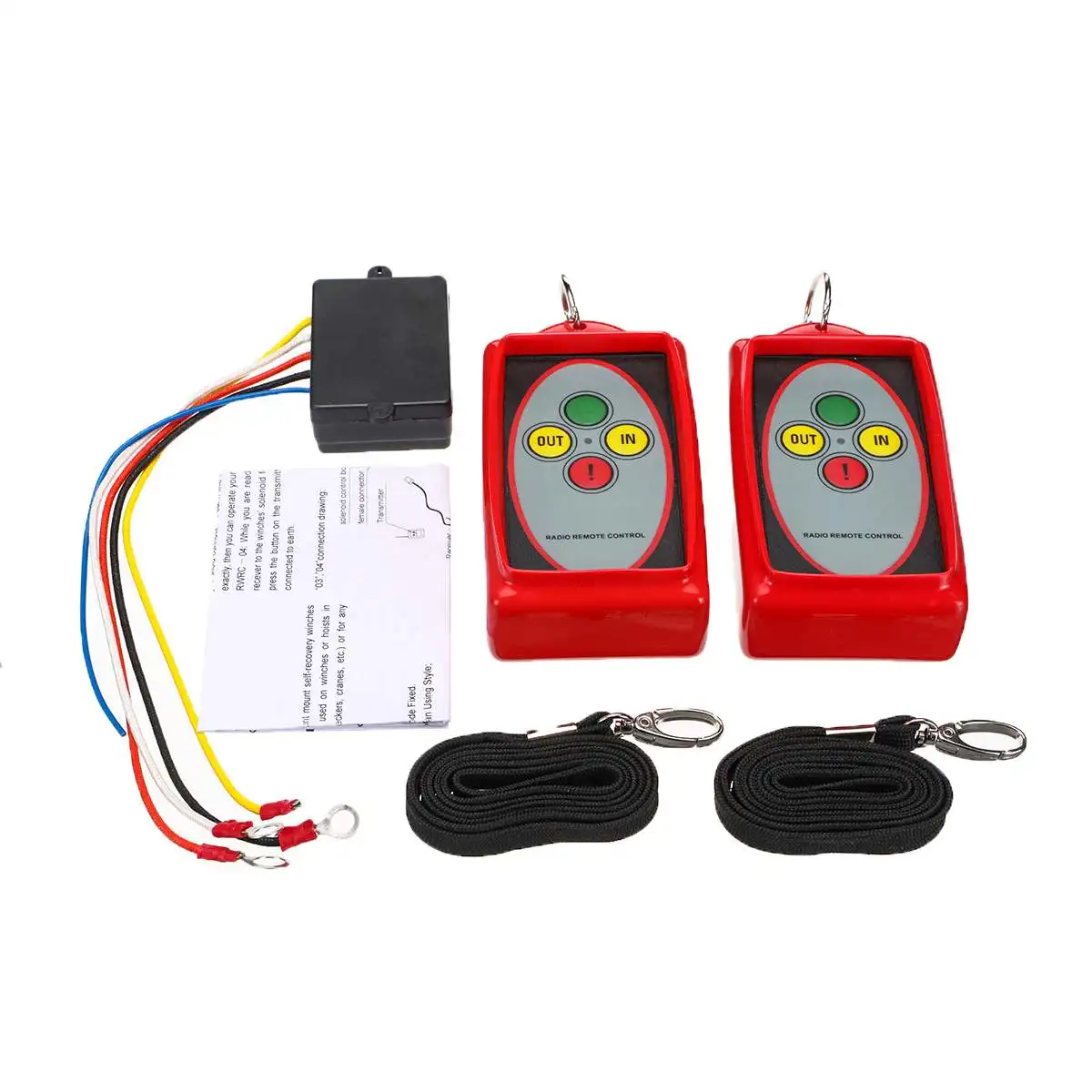 12V-24V 433MHz Digital Wireless Winches Remote Control Recovery Kit For Jeep ATV SUV Truck 75ft
12V-24V 433MHz Digital Wireless Winches Remote Control Recovery Kit For Jeep ATV SUV Truck 75ft
