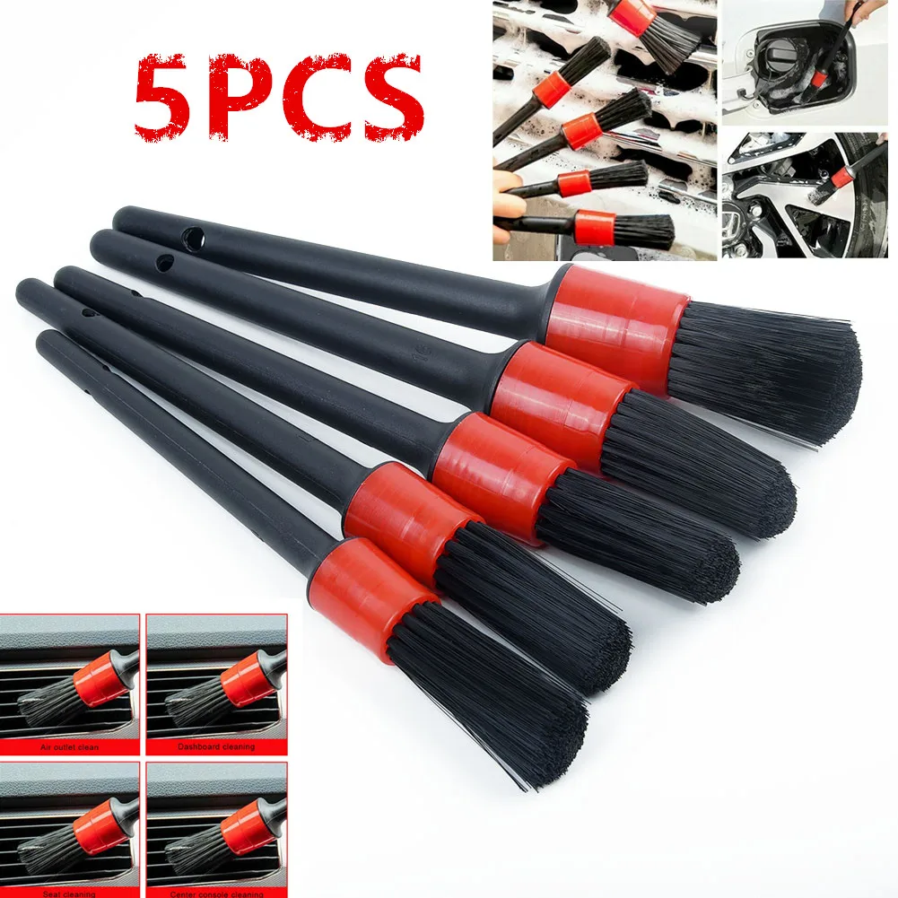 Black Car Cleaning brushes Dry Wet Kit Scrub Soft Supplies Tool Tools Washing 5Pcs
Black Car Cleaning brushes Dry Wet Kit Scrub Soft Supplies Tool Tools Washing 5Pcs