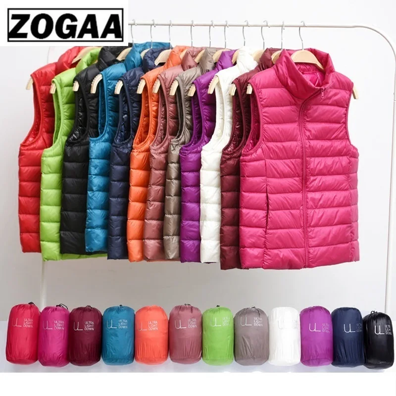 ZOGAA 2020 Winter Women's Down Parka Vests Female Sleeveless Vest Jacket Warm Jacket Plus Size Woman Sleeveless Slim Parkas
ZOGAA 2020 Winter Women's Down Parka Vests Female Sleeveless Vest Jacket Warm Jacket Plus Size Woman Sleeveless Slim Parkas
