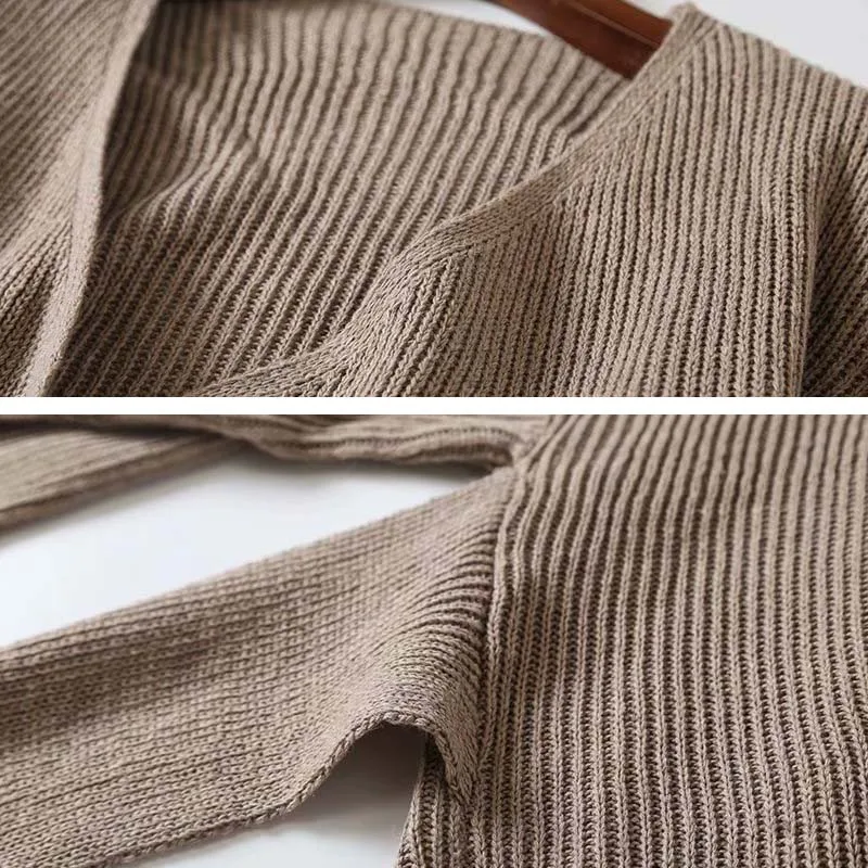 2019 Autumn Winter V-neck irregular straps Women sweater Slim Khaki Long sleeve Female Pullover tops Elegant jumper YNZZU YT687
2019 Autumn Winter V-neck irregular straps Women sweater Slim Khaki Long sleeve Female Pullover tops Elegant jumper YNZZU YT687