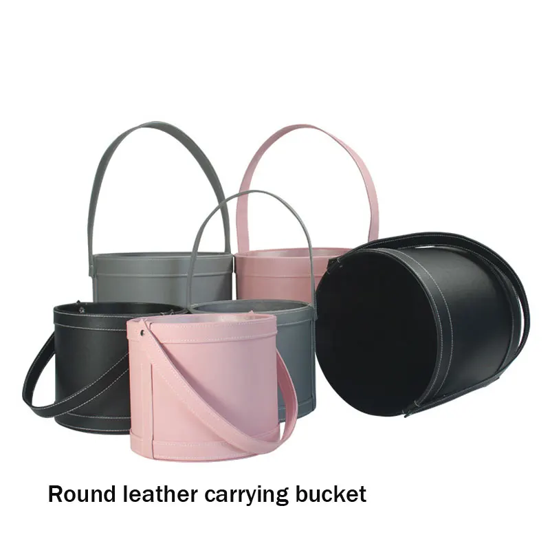 Round Leather Flowers Gift Hat Boxes Packaging Boxes Wedding Party Home Storage Display Decor Box Florist Flower Arrangement 
Round Leather Flowers Gift Hat Boxes Packaging Boxes Wedding Party Home Storage Display Decor Box Florist Flower Arrangement