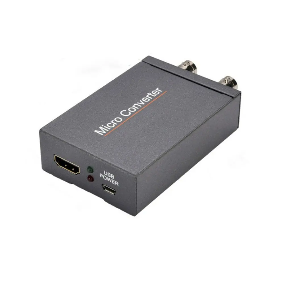 Адаптер HDMI-совместимый с SDI преобразователем для камеры видеонаблюдения
Адаптер HDMI-совместимый с SDI преобразователем для камеры видеонаблюдения