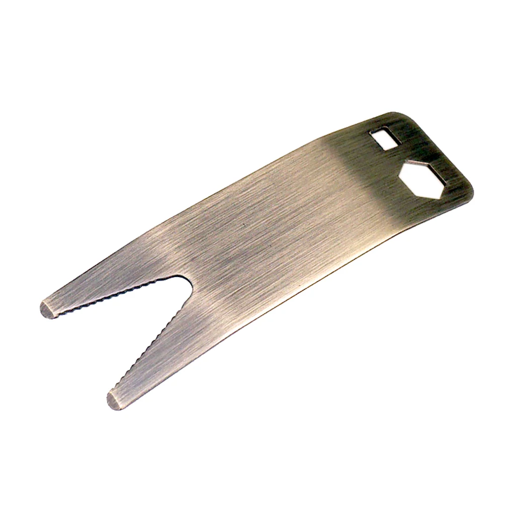 Pocketable Stainless Steel Tool Multi Spanner Wrench for Guitar Switch Knob Tuner
Pocketable Stainless Steel Tool Multi Spanner Wrench for Guitar Switch Knob Tuner