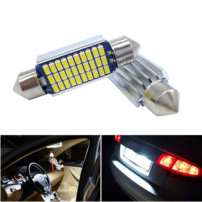 2x Canbus C5W LED Festoon 31mm/36mm/39mm/41mm Car Interior Lights For BMW E39 E36 E46 E90 E60 E30 E53 E70
2x Canbus C5W LED Festoon 31mm/36mm/39mm/41mm Car Interior Lights For BMW E39 E36 E46 E90 E60 E30 E53 E70