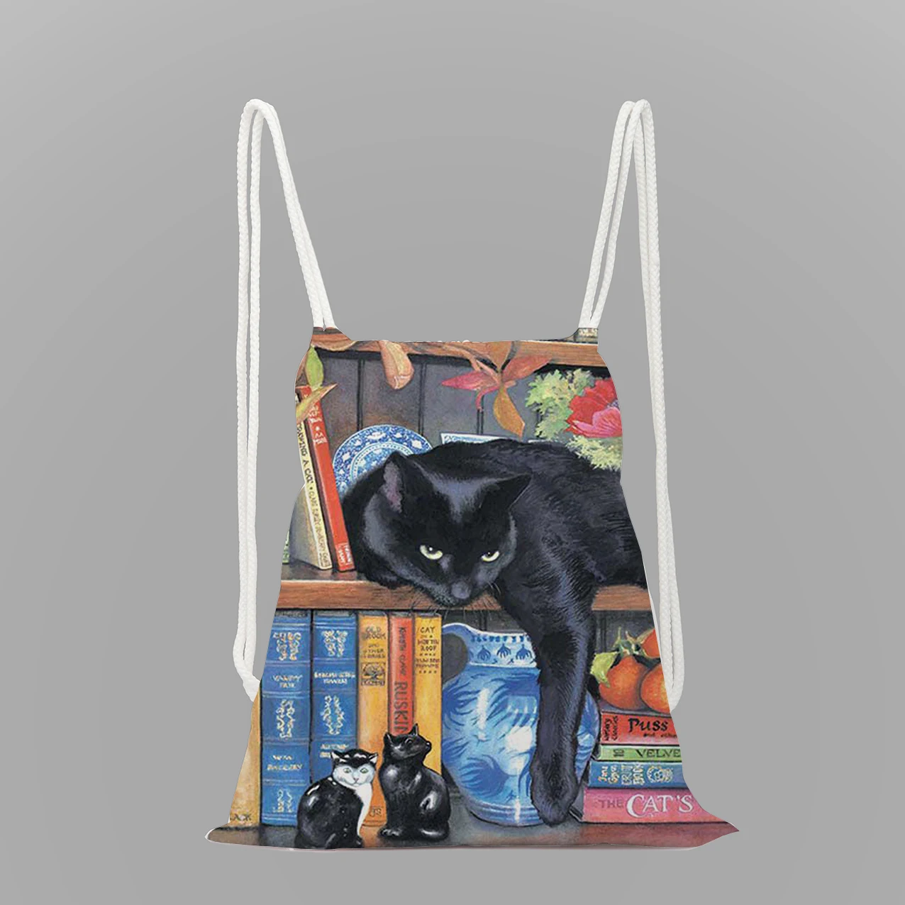 Mucha Oil Painting Drawstring Backpack Daily Casual Boys and Girls Backpack Drawstring Pocket
Mucha Oil Painting Drawstring Backpack Daily Casual Boys and Girls Backpack Drawstring Pocket