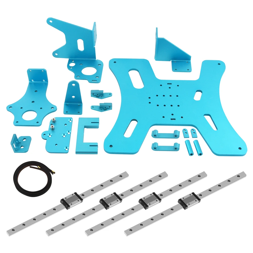 3D Printer BLV Upgrade Kit for Ender3 Pro Including Gates X/Ybelts Screws and Aluminum Plates, Brand Linear Rails
3D Printer BLV Upgrade Kit for Ender3 Pro Including Gates X/Ybelts Screws and Aluminum Plates, Brand Linear Rails